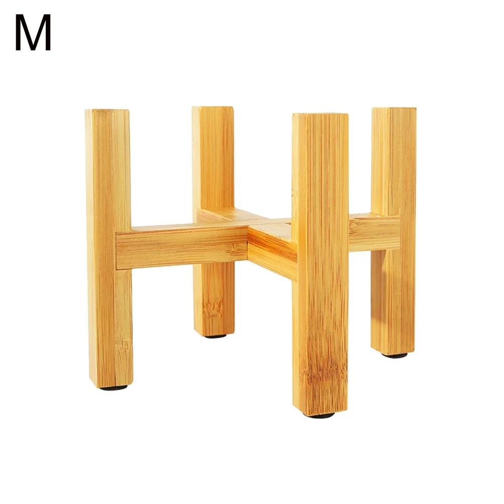 Porte Plante En Bois Sur Pied