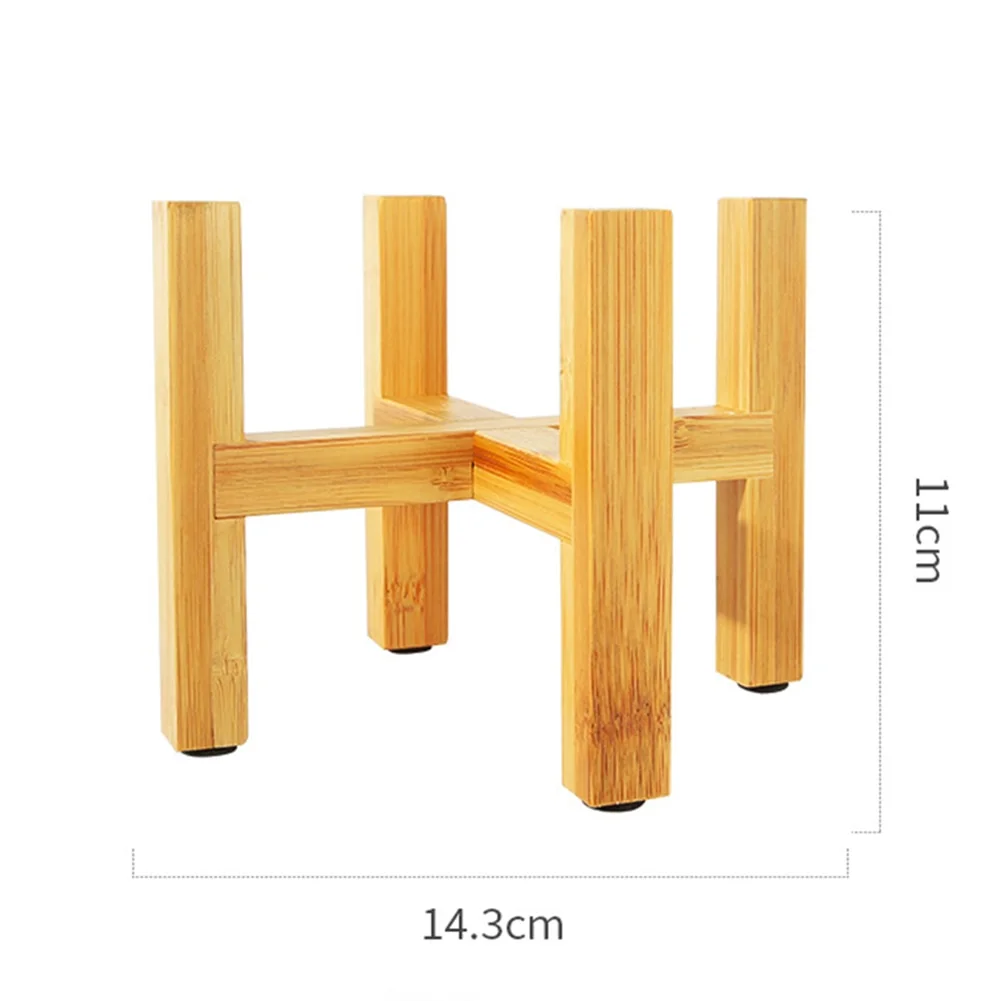 Porte Plante En Bois Sur Pied