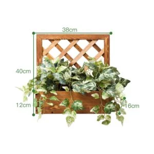 Support Mural En Bois Pour Plantes D Intérieur